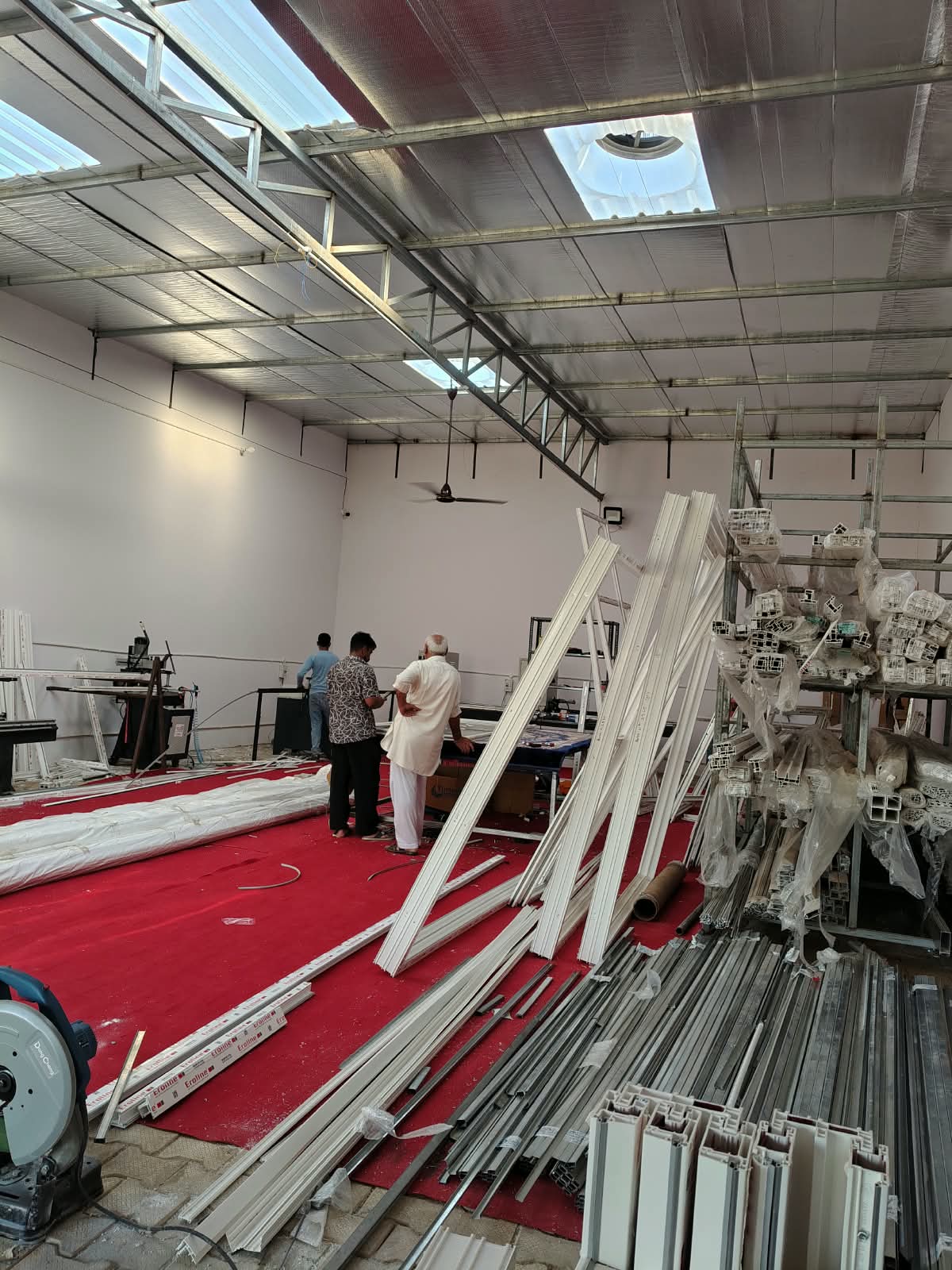 Window glass panel installation